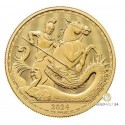 1 Unze Gold Drachentöter St. Georg 2024