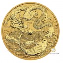 1 Unze Gold Australien Drache und Koi 2024