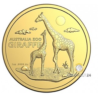 1 Unze Gold Afrikanische Giraffe 2024